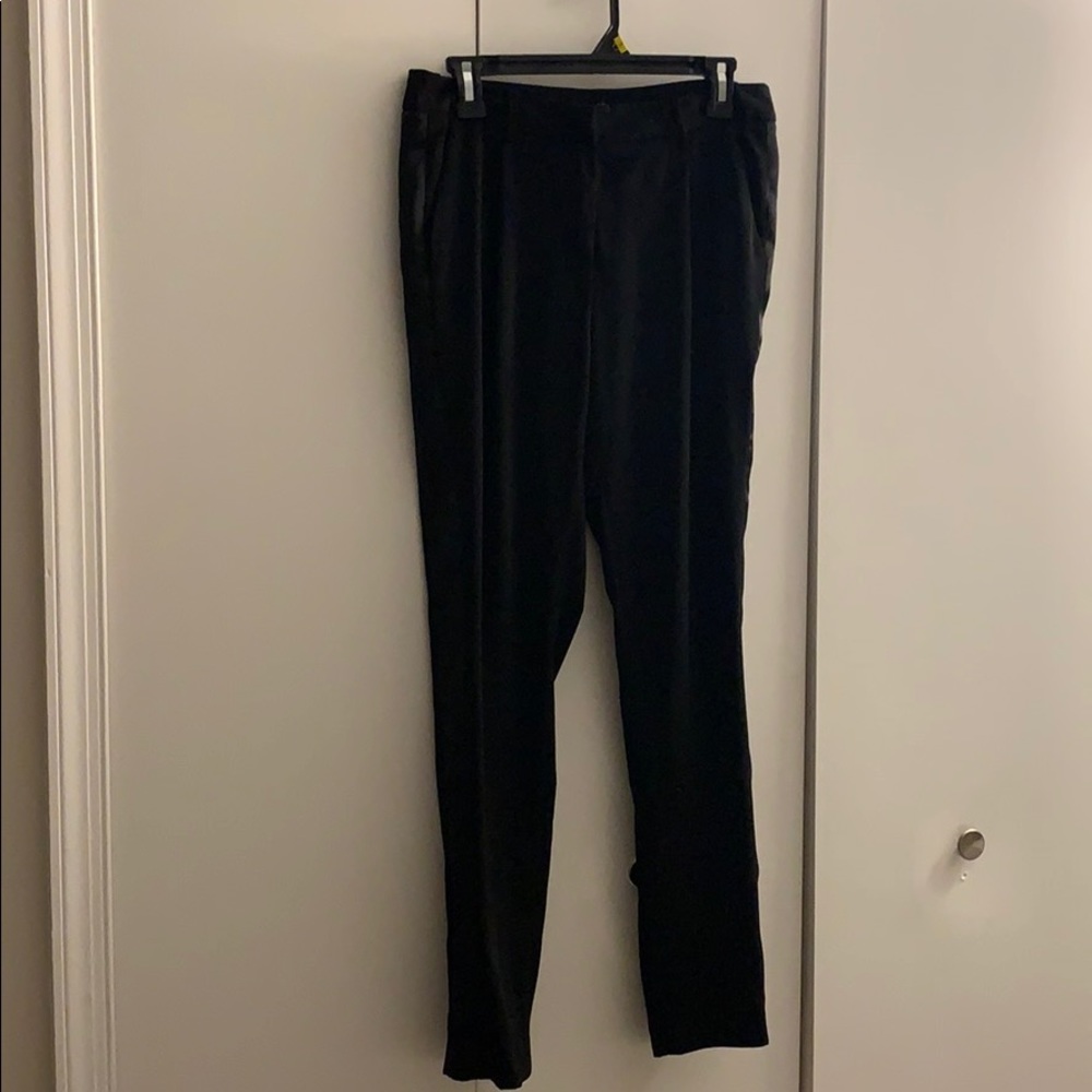 H&M Black Dress Tuxedo Pants